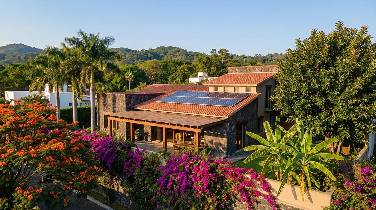 Paneles solares residenciales